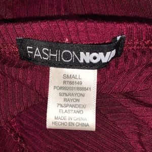 Fashion nova body suit